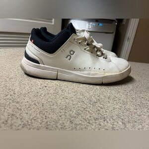 On Running Men's Sneakers in White and Black